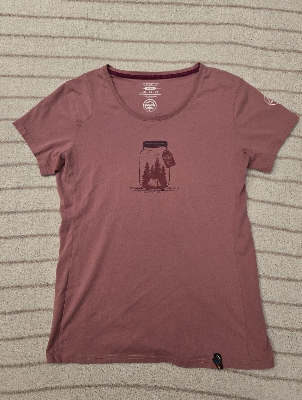 La Sportiva Women’s Short-Sleeve Tee - Dusty Mauve